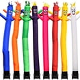 thumbnail image 2 of Sky Dancers 20ft Tall Inflatable Tube Man Complete Set with 1 HP Blower (White), 2 of 10