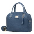 thumbnail image 2 of Bolso Yute De Mujer FANA Jordin Color Azul Original Mayoreo, M4035!!, 2 of 3