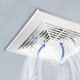 thumbnail image 1 of Advanced ceiling fan with noise reduction, powerful performance in a compact design (28 x 28 cm)., 1 of 5