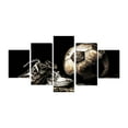 thumbnail image 2 of Baohd 5 Panels Soccer Shoes Modular Frame Canvas Oil Painting High Definition Oil Drawing Poster Picture Photo, 2 of 9