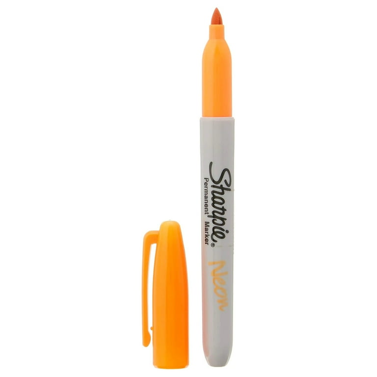 Sharpie Ultra Fine Point Marker - Orange Ink | Fine Line Permanent Marker | Ambidextrous Design | Vibrant, Quick-Drying
