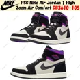 thumbnail image 1 of PSG N I-K-E A i r-Jor-dan 1 High Zoom Air Comfort DB3610-105 Men's Size, 1 of 6