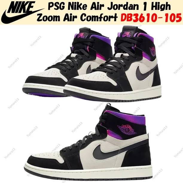 PSG N I-K-E A i r-Jor-dan 1 High Zoom Air Comfort DB3610-105 Men's Size