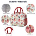 thumbnail image 4 of Womens Pioneer Flower Floral Print Pattern Lunch Box for Work,Insulated Lunch Bag for Women,Loncheras Para Mujer,Leakproof Adult Lunch Bag for Work,Beach,Travel,Picnic,Camping, 4 of 7