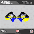 thumbnail image 2 of Kalair GFX Graphics Kit for Suzuki RM250 (1996-1998) Axis Series, 2 of 5
