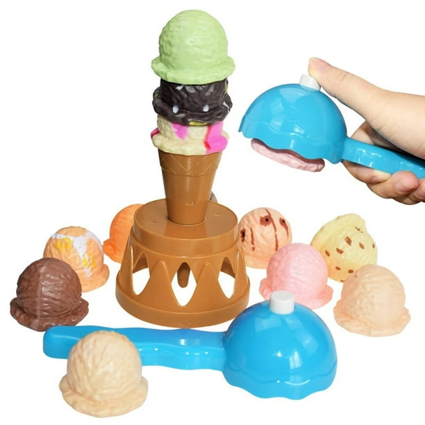 Pretend Ice Cream Set Ice Cream Stack Up Play Toy Children Simulation