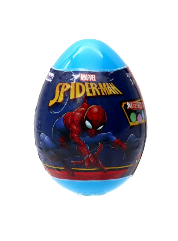 Frankford Marvel Spiderman Large Candy Filled Plastic Easter Egg, 0.63oz