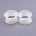 thumbnail image 5 of Ear Plugs / Tunnels Sold by Pair made of Soft Thin Silicone Glow in the dark, 5 of 6