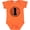 Orange, variant on Inktastic Basketball 1st Birthday 1 Year Old Boys Baby Bodysuit