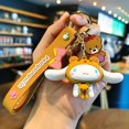 thumbnail image 1 of Llavero Kawaii Sanrio Kuromi para mujer, llavero de muñeca de Anime para coche, mochila escolar de PVC, colgante, accesorios para bolso, regalo de juguete para niños YAOSANBAO BAO unisex, 1 of 2