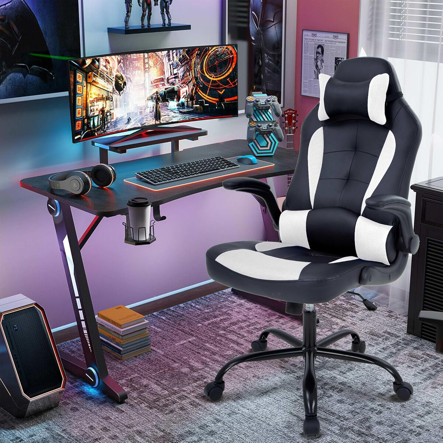 Gaming Chair Video Game Chair Cheap Computer Gaming Chair PU Leather