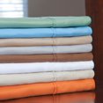 thumbnail image 2 of Somerset Home Series Microfiber Bed Sheet Set, Orange, Full, 2 of 5