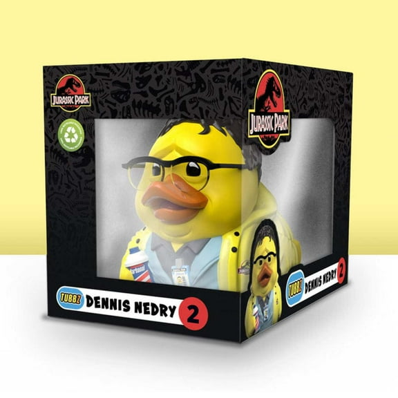 TUBBZ Boxed Edition: Jurassic Park - Dennis Nedry Cosplaying Rubber Duck Vinyl Figure