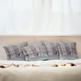 thumbnail image 3 of Ambesonne Animal Throw Pillow Cover 4 Pack, Horse Forest Stands, 18", Brown Beige, 3 of 6