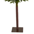 thumbnail image 6 of Nearly Natural Clear Prelit LED Green Decorated Slim Christmas Tree, 6', 6 of 9