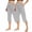 Gray—Capris, variant on BVOFAR 2 Pack Pull On Capris for Women Stretchy Lightweight Capri Pants Elastic High Waist Lounge Pant Blue L