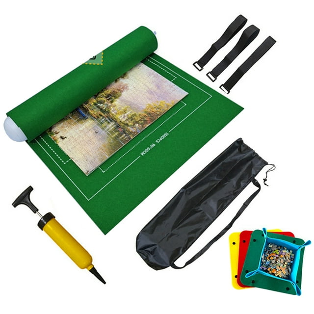 Tapis de Casse-Tête Créatif en Feutre jusqu'à 1 500 Pcs Rangement de Casse-Tête Économiseur de Casse-Tête