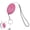 Pink, variant on Personal Security Alarm with 130dB Siren & Keychain, ABS Plastic, 6x4x2cm, Portable Safety Device for Women, Elderly, Students