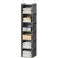 thumbnail image 1 of Hanging Closet Organizer Shelf Closet Hanging Storage with Side Pockets, 1 of 7