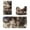 Brown Deals Black&Friday, variant on OEFNTAC 3Pcs Bathroom Rugs Bath Mat Bath Mats for Bathroom Floor Mixed Color Toilet Mats Thick Non-slip Water Absorption Machine Washable