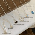 thumbnail image 3 of Collar de diseño de lujo ligero con combinación de perlas de amor, joyería para mujer, cadena de clavícula que combina con todo, accesorios de alta calidad, 3 of 6