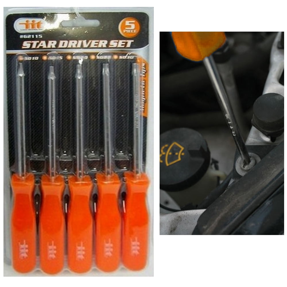 5 Piece Torx Screwdriver Set Star Driver Precision Tool Repair
