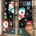 thumbnail image 4 of Pegatinas de decoración navideña para ventana, calcomanías de Santa Claus para árbol de Navidad, calcomanías para puerta de vidrio, pegatinas para ventana, 4 of 4