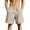 Gray, variant on ZRGHAOYLQ Mens Casual Shorts 7 Inch Elastic Waist Shorts Straight Leg Loose Fit Shorts Breathable Lightweight Summer Leisure Shorts with Pockets