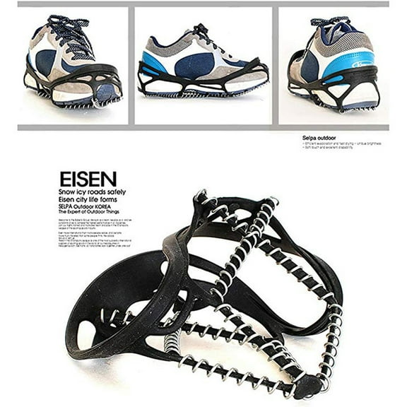 Universal Anti-Skid IceCclip Shoe Pair Pair Of Snow Traction Device Crampons