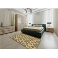 thumbnail image 4 of Ahgly Company Indoor Rectangle Patterned Sepia Brown Area Rugs, 2' x 4', 4 of 6