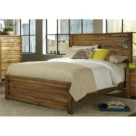 King Headboard And Footboard - Progressive Furniture P604-95 Melrose 6 x 6 King Footboard