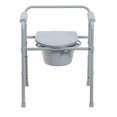 thumbnail image 2 of Silla Comodo 3 en 1 Soporte 170 kg Inodoro Portátil con Cubeta y Cover, 2 of 4