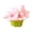 R, variant on Mini Resin Flower Figurines Small Artificial Flower Bouquet for Desktop Shelf Home Tabletop Decor Ciozy