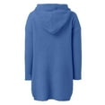 thumbnail image 4 of Baberdicy Women's Hooded Knit Cardigan, Commuter Poncho Sweater, Plus-Size Layer & Fall Strolls , Hooded Knit Cardigan, Commuter Poncho Sweater, Plus-Size Layer E L, 4 of 5