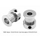 thumbnail image 4 of Injueey 2 piezas 20T 2GT polea de distribución aleación de aluminio negocios Industrial síncrono impresora 3D accesorios de rueda de Kits de mantenimiento de impresoras, 4 of 6