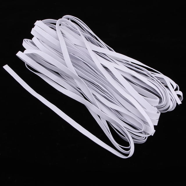 34 yardas 12 mm elásticas tejidas cordón elástico para coser pelucas, ropa interior, pantalones, ropa para deportiva, faldas, cinturones, escotes, p Hugo Correa elástica de costura