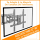 thumbnail image 4 of Soportes Monitor Tv Para 32-90 Mover Pantallas Apoyo 80kg Malubero, Negro, 4 of 5