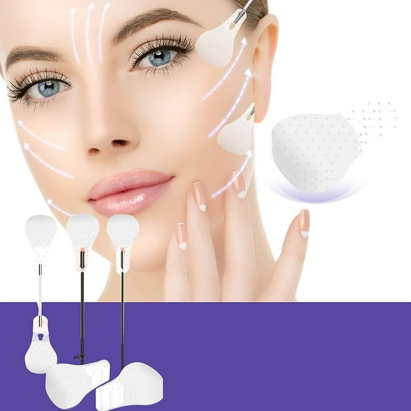 Face Lift Tape, 40pcs Ultra-thin Invisible Face Tape With Lifting Ropes Elastic