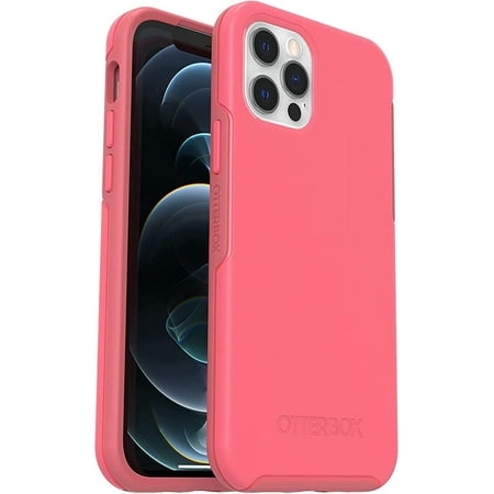 OtterBox Symmetry Case with MagSafe for iPhone 12 & iPhone 12 Pro, Tea Petal