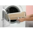 thumbnail image 6 of Washable Skid-Resistant Runner Rug, Border, Beige and White, 26" x 45", 6 of 8