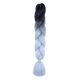 thumbnail image 1 of Jumbo de pelo trenzado de ganchillo, extensión sintética de 23,62 pulgadas, extensión de pelo trenzado sintético para uso diario en fiestas y v B37, 1 of 8