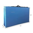 thumbnail image 2 of BalanceFrom 10ft x 4ft x 2in 4-Panel All-Purpose Folding Gymnastics Mat, Blue, 2 of 8