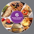 thumbnail image 4 of Salton Digital Toaster – 2 Slice | Colour Digital Touch Controls | 7 Browning Levels | 6 Preset Functions for Bagels, Waffles & Pastries | Self-Centring Slots | Removable Crumb Tray (ET2170), 4 of 8