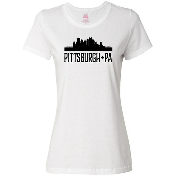Inktastic Pittsburgh Pennsylvania City Skyline Women's T-Shirt
