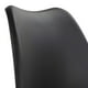 thumbnail image 4 of Comedor Krona para 4 Personas con Mesa Negra y Sillas Escandinavas con Asiento Acolchado, 4 of 7
