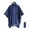 Blue, variant on Almencla Rain Poncho with Hood Reusable Rain Jacket for Sports Event Hiking Camping Orange