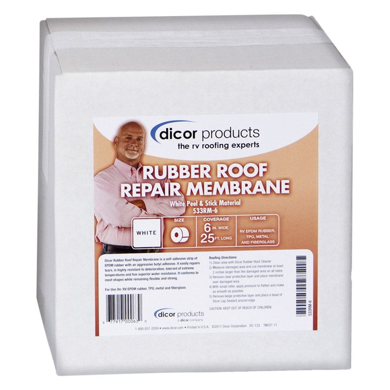 Dicor EPDM Rubber Roof Repair Membrane