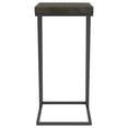thumbnail image 5 of Carly Expandable Engineered Wood C-Shaped Side Table Grey, 5 of 13