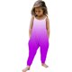 thumbnail image 1 of Odeerbi 1-6 Años Niñas Traje de Verano Gradiente Camisola Romper Casual Respirable Comfortable Overalls Correa Bib Pantalones En General Traje de Juego, 1 of 6