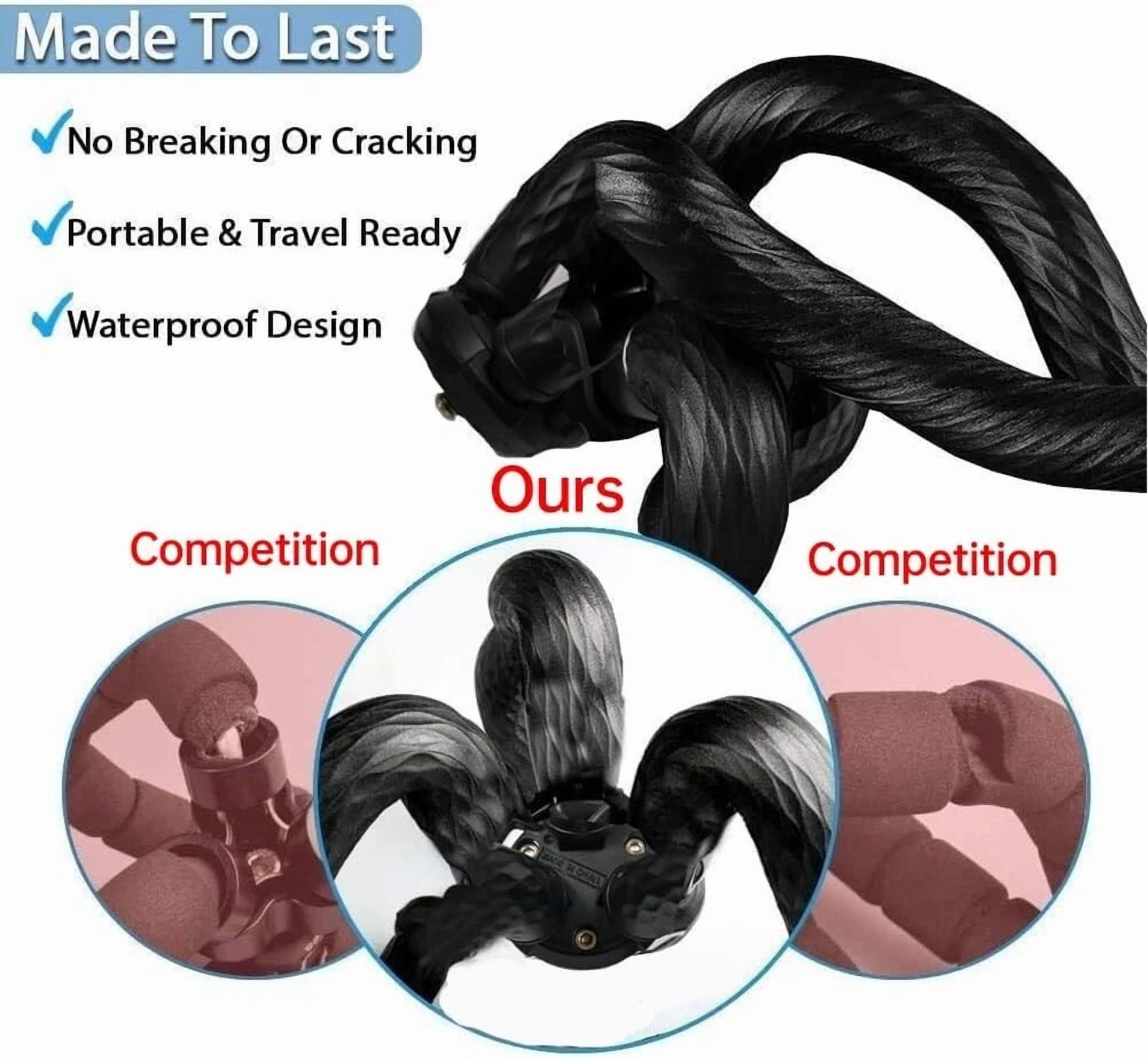 BUTTERFLY- Fugetek Flexible Phone Camera Tripod Stand Holder With Bluetooth Remote Waterprf